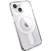 Speck Prodotti Gemshell Clear + MagSafe Custodia per iPhone 13 mini/iPhone 12 mini, trasparente/trasparente