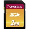 Transcend TS2GSDC Scheda di Memoria SD da 2 GB