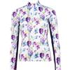 HKM Sports Equipment HKM Flower, bianco/lilla, taglia XL