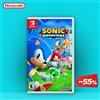 Nintendo SONIC SUPERSTARS Offerte di giochi per Nintendo Switch Scheda di gioco fisica originale al 100% Platformer Genre Supporto Multigiocatore per Switch