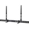 unho staffa soundbar universale, staffa soundbar sopra tv supporto soundbar tv soundbar supporto soundbar universale a muro con/senza fori con Staffe di Base Esteso da 87.5mm a 154mm