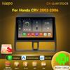 Hizpo 2din Android Auto Radio Per Honda CR-V 2 CRV 2002-2006 Car Multimedia 6115 Lettore Video Carplay GPS 2 Din Unità di Testa Stereo