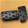 MIHUMOE Coperchio del pedale dell'acceleratore del freno a Gas per auto in alluminio LHD per Subaru Crosstrek XV Impreza Forester Legacy Outback Ascent