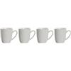 NONE Set Tazze 4 Porcellana 12X10X9 330Ml Bianco Il miglior complemento per la tua casa -Riparalo-