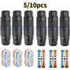 AOKIN 5/10 set IP68 Scatola di giunzione impermeabile Esterno 2/3 Vie Cavo elettrico Connettore Sostituibile Leva Filo Connettori per AWG 28-12