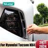 YaLumei Per Hyundai Tucson NX4 2021 2022 2023 2024 Hybrid N Line ABS Auto Anteriore Fendinebbia Trim Copertura Adesivi Accessori Esterni