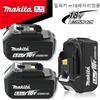 Makita Nuova Batteria Originale Makita 6Ah/5Ah/3Ah per Makita 18V BL1830B BL1850B BL1850 BL1840 BL1860 BL1815, Batteria al Litio di Ricambio