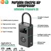 XIAOMI Pompa d'aria portatile wireless XIAOMI Mijia 2D, gonfiatore per pneumatici ricaricabile da 150 PSI con display digitale della pressione e spegnimento automatico, per auto, moto, bicicletta.