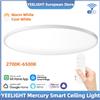 Yeelight Lampada da soffitto intelligente Yeelight Mercury WiFi dimmerabile, luce bianca calda/bianca fredda 6500K, controllo vocale intelligente compatibile con l'app Mi Home