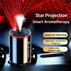 NONE Diffusore automatico di fragranze, funzione di spruzzo automatico, lega di alluminio, luce atmosferica effetto cielo stellato, adatto per auto e casa.