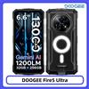 DOOGEE Fire 5 Ultra Telefono Robusto 32GB 256GB Batteria 13000mAh Helio G81 6.6'' Fotocamera 48MP Luce da Campeggio NFC Smartphone Android 15