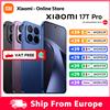 XIAOMI Versione Globale Xiaomi 17T Pro Smartphone 12GB RAM Batteria 7000mAh 100W HyperCharge Display AMOLED 6.83" 1.5K CPU MediaTek Dimensity 9500 NFC