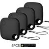 RSH Localizzatore GPS Intelligente 4PCS Compatibile con Google Find Hub, Oltre il Bluetooth, per Dispositivi Android Xiaomi Pixel GMS