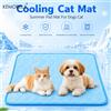 KEMORELA Tappetino Refrigerante Estivo per Cani e Gatti, Coperta in Seta Ghiacciata Traspirante per Divano, Cuccia Estiva Lavabile per Cani e Gatti di Piccola e Grande Taglia