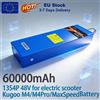 Batteria al litio 48V 60000mAh 14Ah 13S4P 18650 con BMS adatta per Kugoo M4/M4 Pro/Max Speed per sostituire la batteria integrata