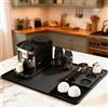 NONE 2 tappetini in silicone per isolamento termico, riduzione del rumore, antiscivolo, per macchina da caffè, friggitrice ad aria, mixer