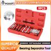 NONE Podofo Set di 9 Estrattori Separatori per Cuscinetti, Kit Universale per Smontaggio Cuscinetti Auto, Attrezzi Manuali Resistenti per Rimozione Cuscinetti, per Riparazione Auto, Estrazione e