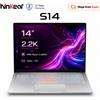 Ninkear S14 Laptop AMD Ryzen 5 6600H 14 Pollici 2.2K 2240x1400 IPS, 16GB LPDDR5 512GB/1TB SSD, Notebook Ultraleggero da 1kg, WiFi 6, Ricarica Rapida PD 65W, Impronta Digitale, Windows 11