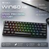 AULA Tastiera meccanica AULA WIN60 HE 60% 61 tasti 8000Hz RT Rapid Trigger con switch magnetici a effetto Hall, Hot Swap, RGB, cablata, per E-Sports, FPS, Valorant, CS2