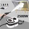NONE Pulitore a Vapore Portatile 2500W con Serbatoio d'Acqua da 1,2L, Macchina per Pulizia a Vapore Multiuso per Casa, Cucina, Auto, Strumento per Pulizia Profonda delle Macchie di Grasso