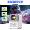 NONE Proiettore Smart BYINTEK U4 4K 1080P Mini Home Theater Video Android WIFI per Smartphone Cinema