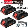 RYOBI Batteria di ricambio ProCORE 18V Li-ion per BOSCH Professional 18V 21700 4.0Ah/5.0Ah/6.0Ah, compatibile con BAT609 BAT618, con BMS