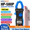 HoldPeak Misuratore di Potenza a Pinza Trifase True RMS 580P, Analizzatore per Motori HVAC, Tester di Spunto, Registratore Dati di Tensione, Corrente, Capacità e Temperatura AC/DC