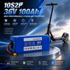Makita Batteria al Litio 36V 100Ah per Scooter Elettrico, Pacco Batterie 10S2P 18650 per E-bike e Moto da 500W, Spedizione Rapida UE