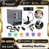NONE Saldatrice a Punti CNC Podofo 50-600A in Acciaio Inox con Touch Screen, Saldatrice Laser ad Arco di Argon a Impulsi, Saldatrice Automatica a Controllo Numerico per Gioielli, Riparazione di Occhiali e