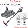 DAWEIKALA Batteria di ricambio per Dyson V10 25.2V 6800mAh 100% di capacità Compatibile con l'aspirapolvere V10 Animal/Absolute Fluffy