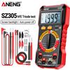 ANENG Multimetro Digitale Professionale ANENG SZ305, Tester per Elettricisti con Misurazione di Tensione AC/DC, Amperometro, Capacimetro, HFE Triodo, NCV e Induzione di Tensione