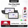 MEKEDE Autoradio Wireless CarPlay/Android Auto da 7 pollici per Fiat 500/500C (2007-2015) - Sistema multimediale intelligente, lettore video stereo, unità principale con navigazione GPS, 1 DIN, 64 GB