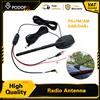 podofo Antenna Amplificata Podofo per Tetto Auto con Cavo da 5M, Ricevitore Radio Digitale GPS FM AM DAB Integrato con Connettore Din SMB SMA Universale per Veicoli