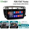 wondefoo Autoradio 1 DIN Wireless CarPlay Android 15 con Schermo da 7" Accessori Stereo per Fiat Linea Punto 2010-2015 Lettore Multimediale Bluetooth Autoradio WIFI 4G BT