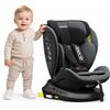 Reecle Seggiolino Auto Girevole 360° Reecle per Bambini con ISOFIX, Gruppo 0+1/2/3 (0-36 kg), Circa. 0-12 anni
