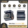 KAWA Dash Cam MINI 7 Pro 4K, display trasparente, controllo vocale, supercondensatore, registrazione in loop, HDR, DVR per auto, monitoraggio parcheggio 24/7, WiFi6, GPS, funzione mirroring.