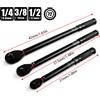 NONE Chiave Dinamometrica a Cricchetto Bidirezionale a 72 Denti (Attacco Quadrato da 1/4", 3/8", 1/2"; Range: 3-33, 10-140, 20-230 N·m) — Utensile Manuale Professionale per Manutenzione Bici, Moto e Auto