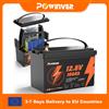 POWINVER Batteria LiFePO4 POWINVER 12.8V 100Ah 1280Wh con celle di grado A, oltre 4000 cicli, BMS integrato, batteria al litio ricaricabile, consegna rapida dal magazzino UE per imbarcazioni solari off-grid