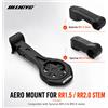 ULLICYC Supporto per Computer da Bici in Lega di Alluminio Compatibile con SCOTT SYNCROS ADDICT RR IC RR1.5 RR2.0 Garmin1050 Wahoo Giant Bryton GPS Mo