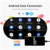 Podofo, autoradio con schermo touchscreen retrattile da 7 pollici, lettore MP5, compatibile con Carplay wireless, Android Auto, Mirror Link, BT, AUX, USB, radio FM, lettore multimediale video,