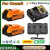 Turpow Batteria di ricambio Turpow per utensili elettrici Dewalt DCBP034 20V DCBP518 DCBP520 DCP580 DCB200, batteria ricaricabile
