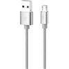 Cavo USB-A a Micro USB 2m 3A Ricarica Rapida Intrecciato Compatibile con Android per Sincronizzazione Dati