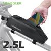 NEWBOLER Borsa da telaio NEWBOLER 2.5L per bici, borsa portaoggetti per tubo anteriore, borsa attrezzi per MTB e bici da strada, borsa da tubo superiore per ciclismo, accessori per bicicletta
