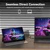 SOYO Monitor portatile SOYO 1920*1080 60Hz per computer portatile/Xbox/PS5/Switch/TV box/estensione mobile PC SY15FN60