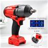 GECOFEER Set di Chiavi Elettriche Senza Spazzole Ricaricabili per Batteria Milwaukee, Chiave a Impatto 700N.m, Kit Utensili Elettrici Senza Fili per Riparazione Auto e Camion