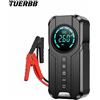 Foursun TUERBB T-JA01 Avviatore d'emergenza portatile 4-in-1 con compressore d'aria, power bank e luce di emergenza per auto, moto, camion