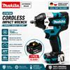 Makita Avvitatore a impulsi Makita DTW700 18V senza fili, brushless, 700 Nm, professionale, con attacco quadrato da 1/2 pollice, velocità variabile, Auto-Stop, compatibile con batterie Makita LXT BL1830