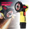 GECOFEER Mini Smerigliatrice Angolare Orientata alla Sicurezza, Macchina da Taglio Ricaricabile per Uso Domestico, Lucidatrice Elettrica Portatile con 2 Batterie