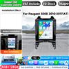 Hizpo Sistema Intelligente Android da 9.7 Pollici per Auto, per Peugeot 3008 AT 2010-2017, Autoradio Multimediale con Navigatore GPS, WIFI, 4G, Stereo Audio 2din, Monitor, Pro AI Voice, Schermo Touch