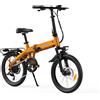 Bicicletta Elettrica Pieghevole PVY Z20 PRO EVO con Sensore di Coppia, 50N.m 250W 36V Batteria 14.5Ah per Pendolari con App Intelligente